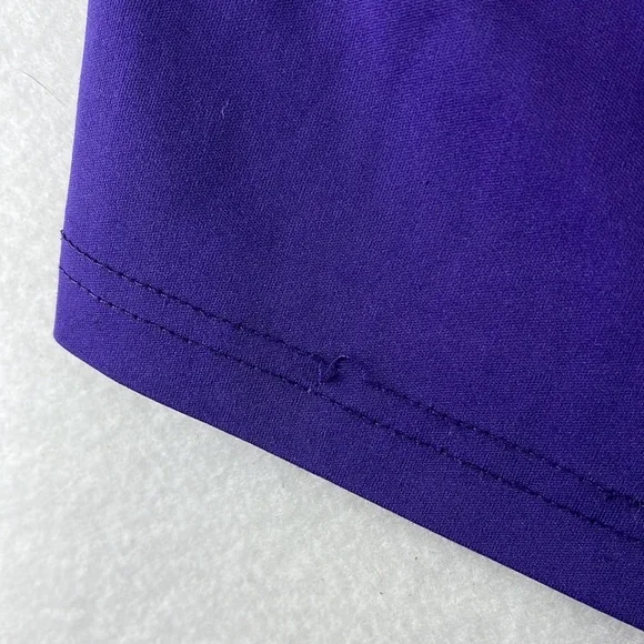 NBA Short Sleeve Shirt Los Angeles LA Lakers 23 Lebron James Purple Mens XL - Picture 6 of 15